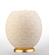 The Flower Ostrich Egg Tealight Holder from Leo & Stripes