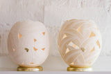 The Leaves Ostrich Egg Tealight Holder from Leo & Stripes
