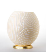 The Fine Zebra Ostrich Egg Tealight Holder from Leo & Stripes