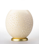 The Big Galaxy Ostrich Egg Tealight Holder from Leo & Stripes
