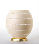 The Horizon Ostrich Egg Tealight Holder from Leo & Stripes